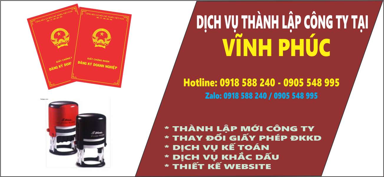 Đăng K&yacute; Th&agrave;nh Lập Hộ Kinh Doanh Tại Vĩnh Ph&uacute;c