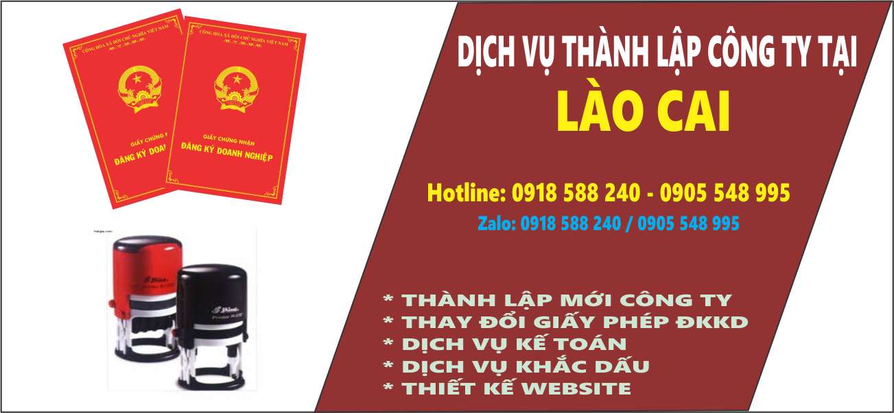 Dịch Vụ L&agrave;m Giấy Ph&eacute;p Kinh Doanh Tại L&agrave;o Cai