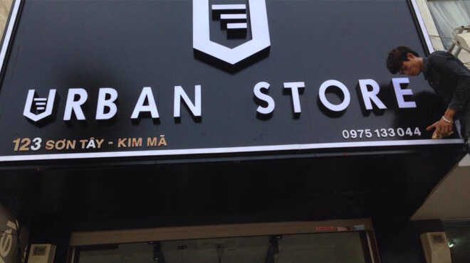 Bảng hiệu quảng c&aacute;o tại S&oacute;c Trăng - Biển hiệu mica c&ocirc;ng ty S&oacute;c Trăng