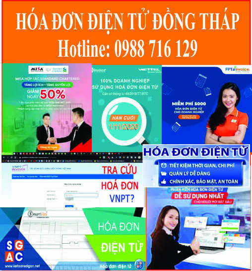 Dịch vụ h&oacute;a đơn điện tử tại Sa Đ&eacute;c